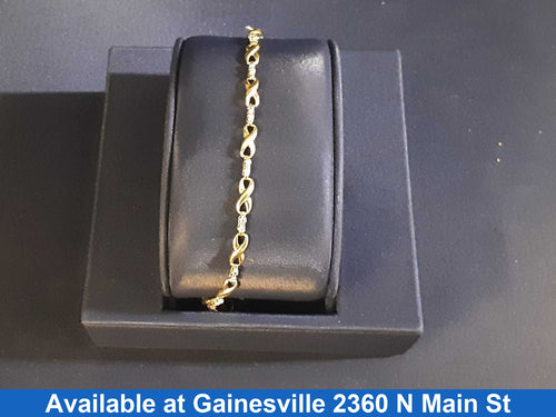 Bracelet - Yellow Gold 10k (.417) 3.2 grams 7 inch