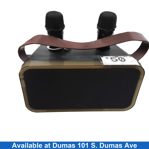 Onn 100130735 Black Bookshelf Speaker