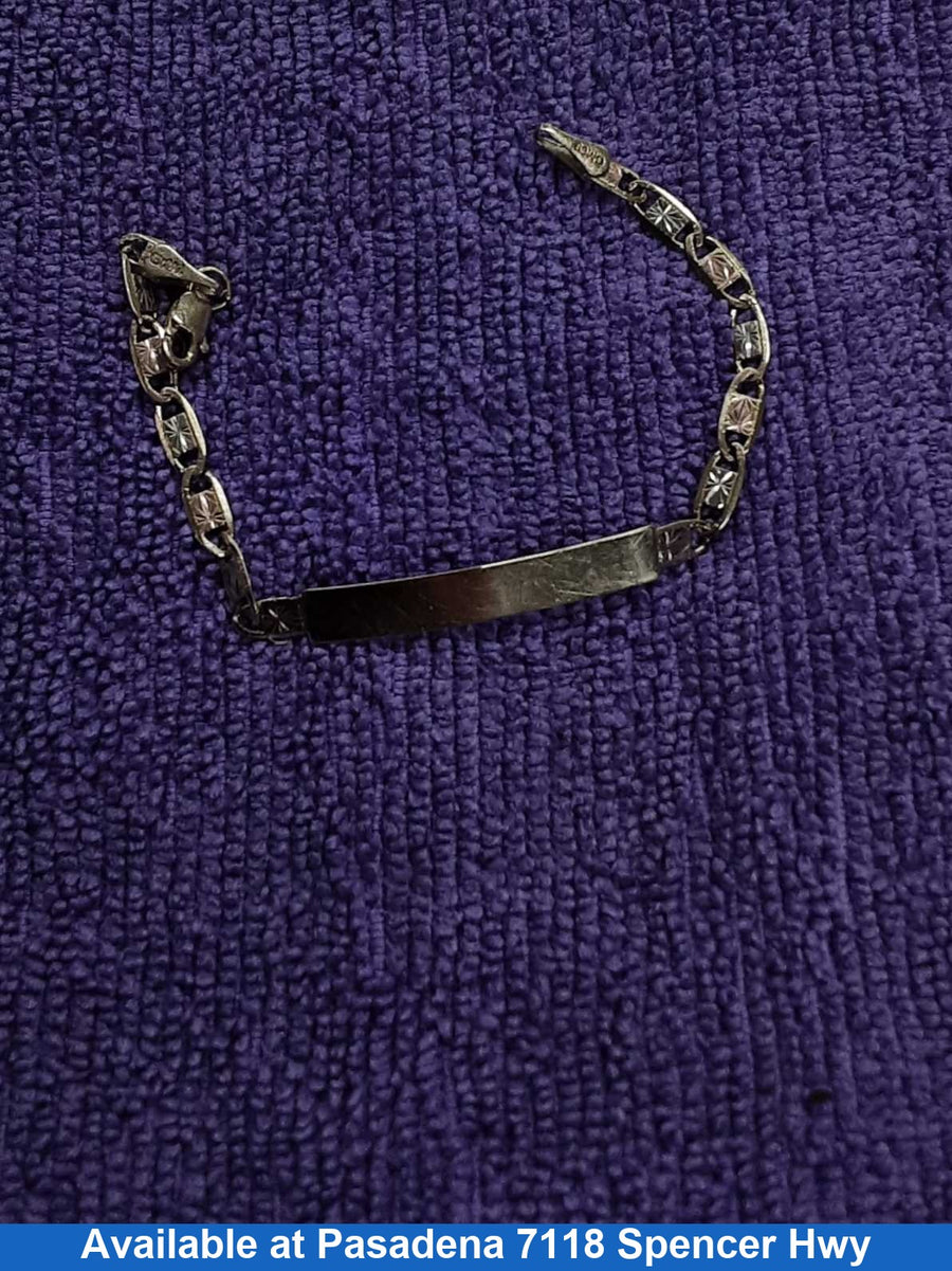 ID Bracelet - Yellow Gold 10k (.417) 3.1 grams 5 inch
