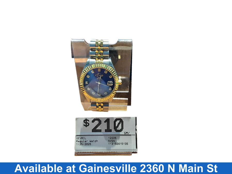 Gevril 12406 Silver Regular Watch