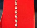 Bracelet - Tricolor Gold 14k (.585) 3.2 grams 7 inch