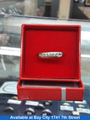 Ring - Wedding Band - White Gold 14k (.585) 4.1 grams Size 11