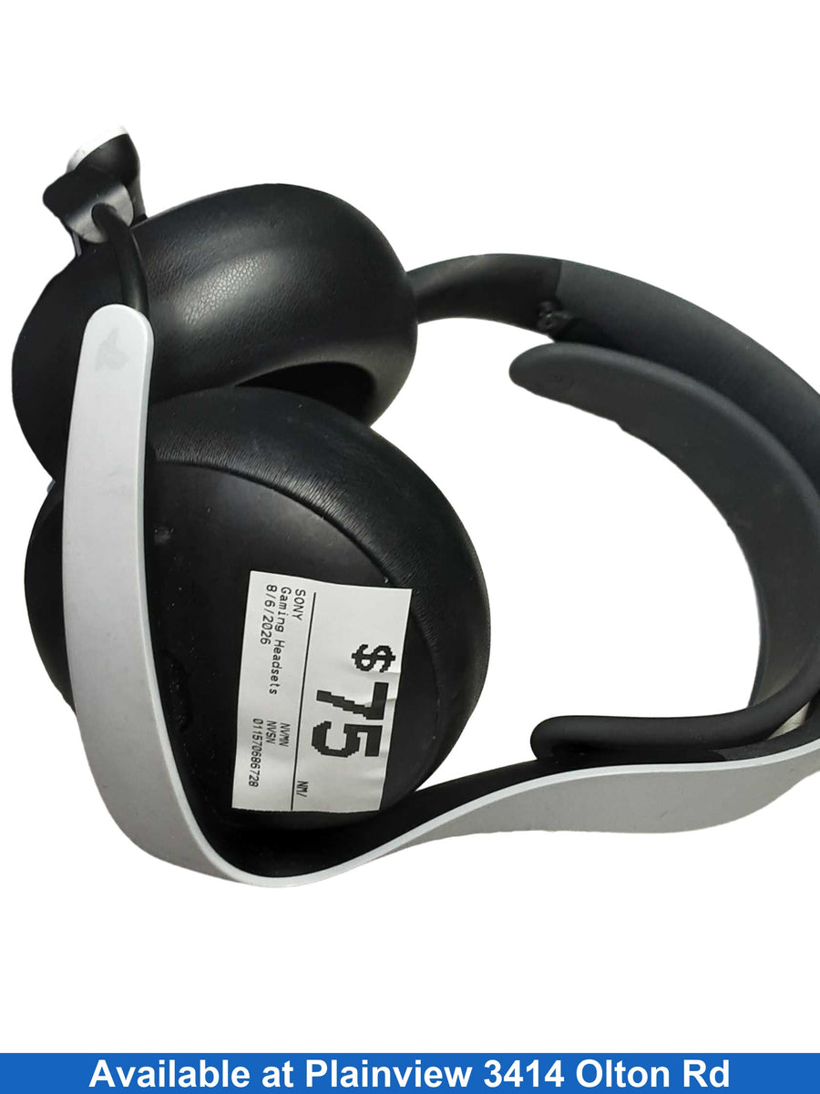 Sony White Gaming Headset