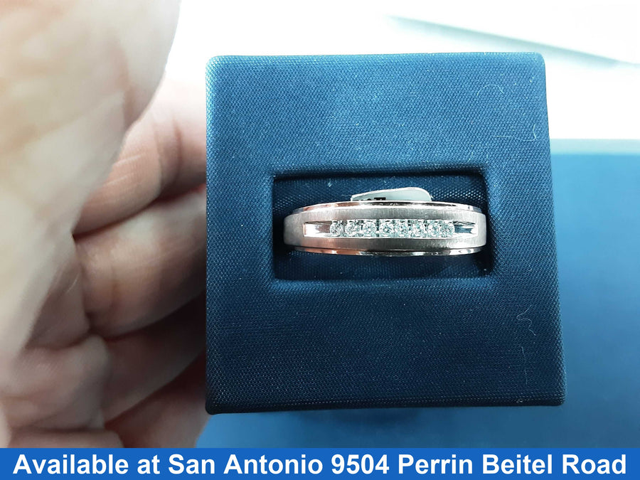 Ring - Wedding Band - Rose Gold 10k (.417) 2.5 grams Size 9.5