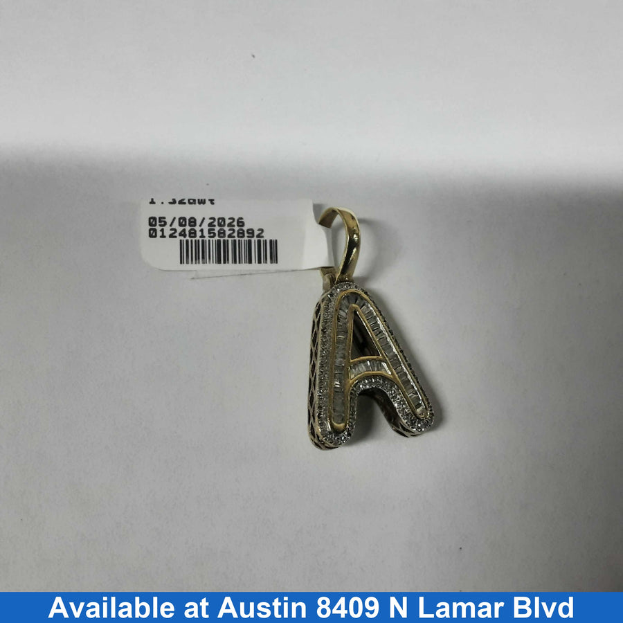 Pendant - Yellow Gold 10k (.417) 3.4 grams