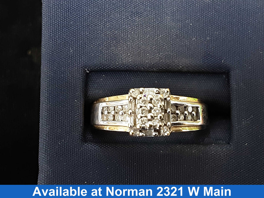 Women's Ring - Yellow Gold 14k (.585) 6 grams Size 7