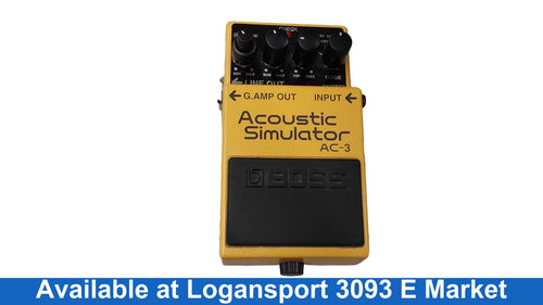 Boss Ac-3 Orange Midi Foot / Pedalboard Controller