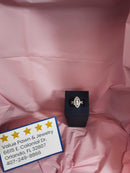 Women's Ring - White Gold 14k (.585) 4.8 grams Size 7.5