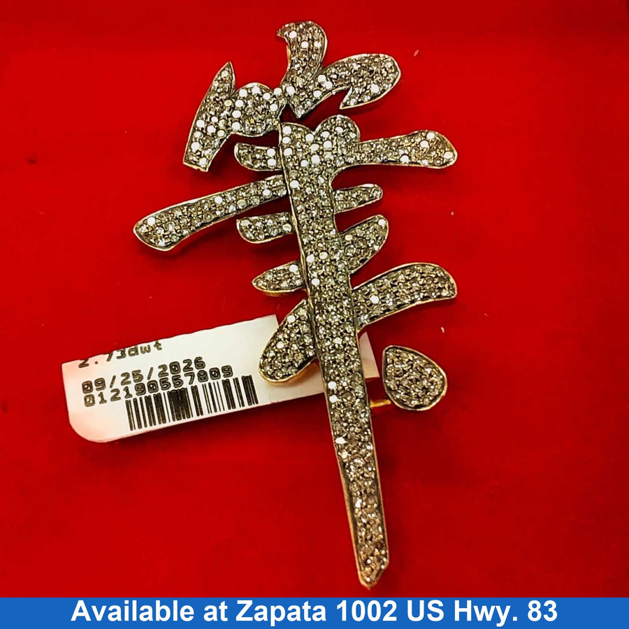 Broach - Yellow Gold 22k (.917) 10.9 grams