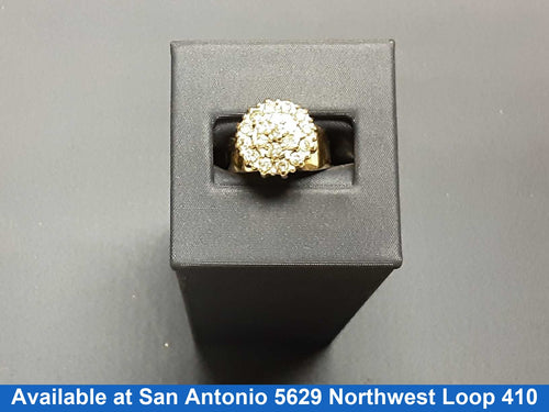 Women's Ring - Yellow Gold 10k (.417) 6.5 grams Size 6