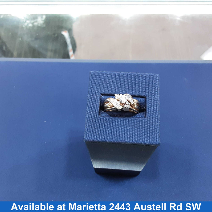 Women's Ring - Yellow Gold 10k (.417) 5.5 grams Size 20