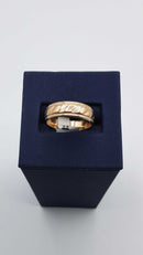 Ring - Wedding Band - Yellow Gold 14k (.585) 5.5 grams Size 11