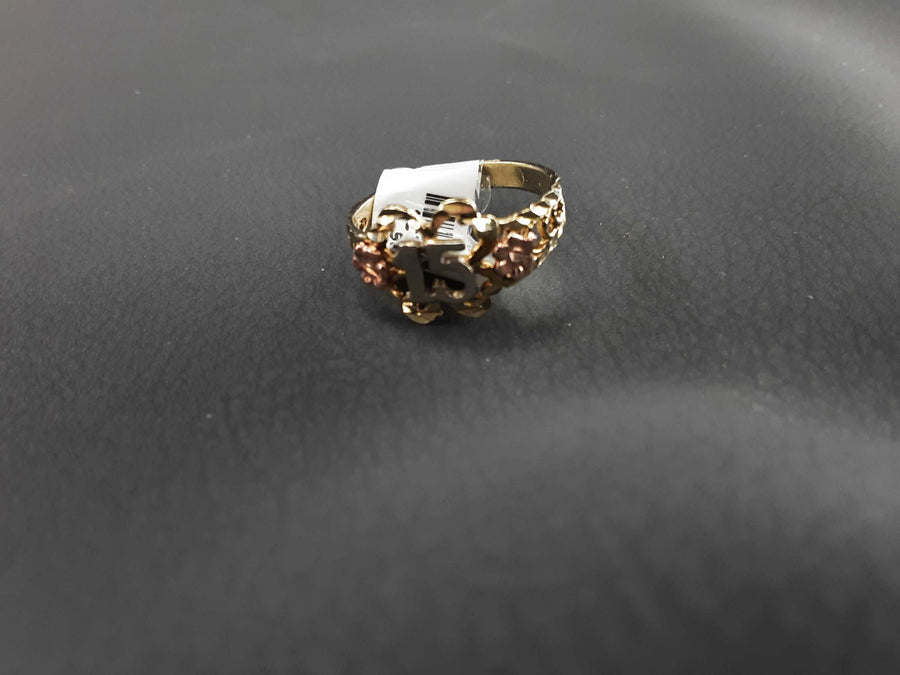 Women's Ring - Yellow Gold 10k (.417) 1.8 grams Size 6