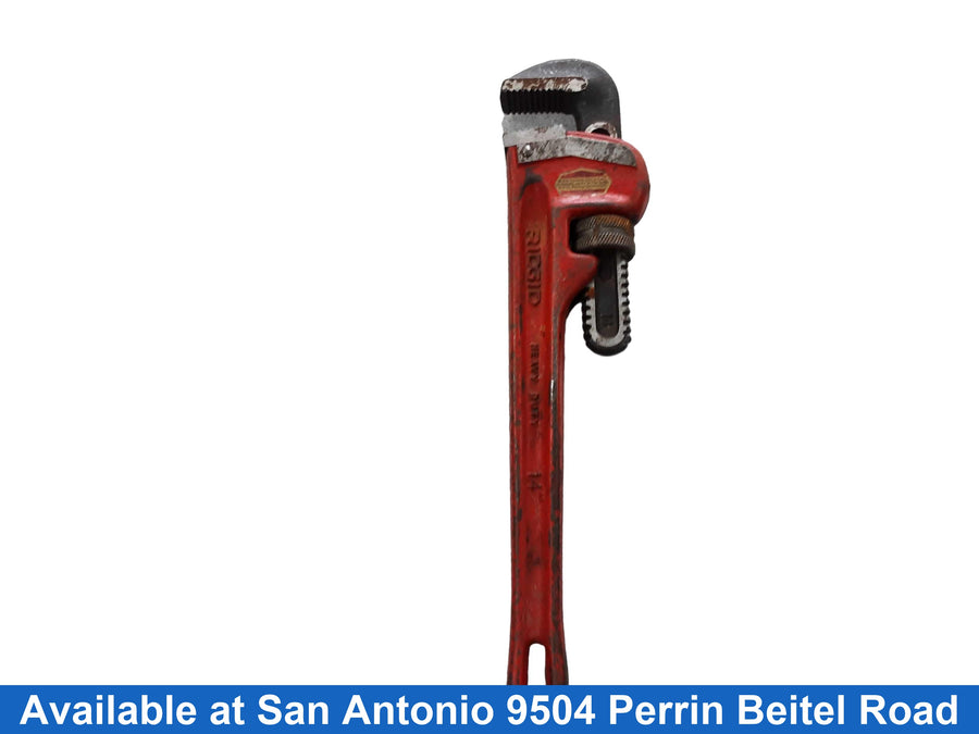 Ridgid 14in Orange Standard Hand Wrench