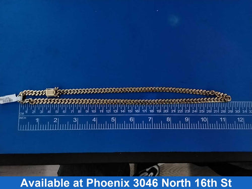 Cuban Link Chain - Yellow Gold 10k (.417) 73.7 grams 22 inch