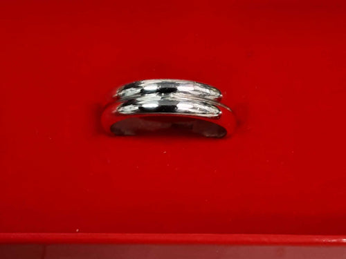 Ring - Wedding Band - Silver 7.8 grams Size 11