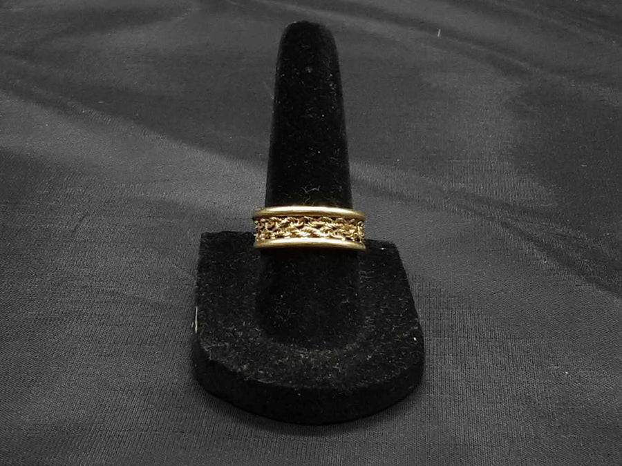 Ring - Wedding Band - Yellow Gold 14k (.585) 2 grams Size 6.5