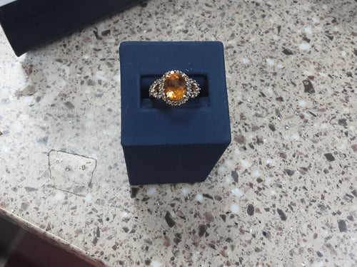 Women's Ring - Yellow Gold 14k (.585) 4 grams Size 7