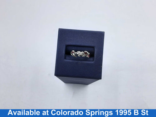 Women's Ring - White Gold 10k (.417) 2 grams Size 6