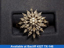 Women's Ring - Yellow Gold 10k (.417) 3.1 grams Size 8