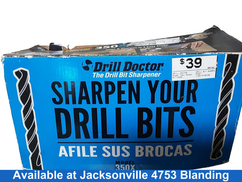 Drill Doctor Drill Bit Sharpener Blue Power Tool Accessory