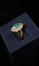 Women's Ring - Yellow Gold 14k (.585) 4.2 grams Size 8.5