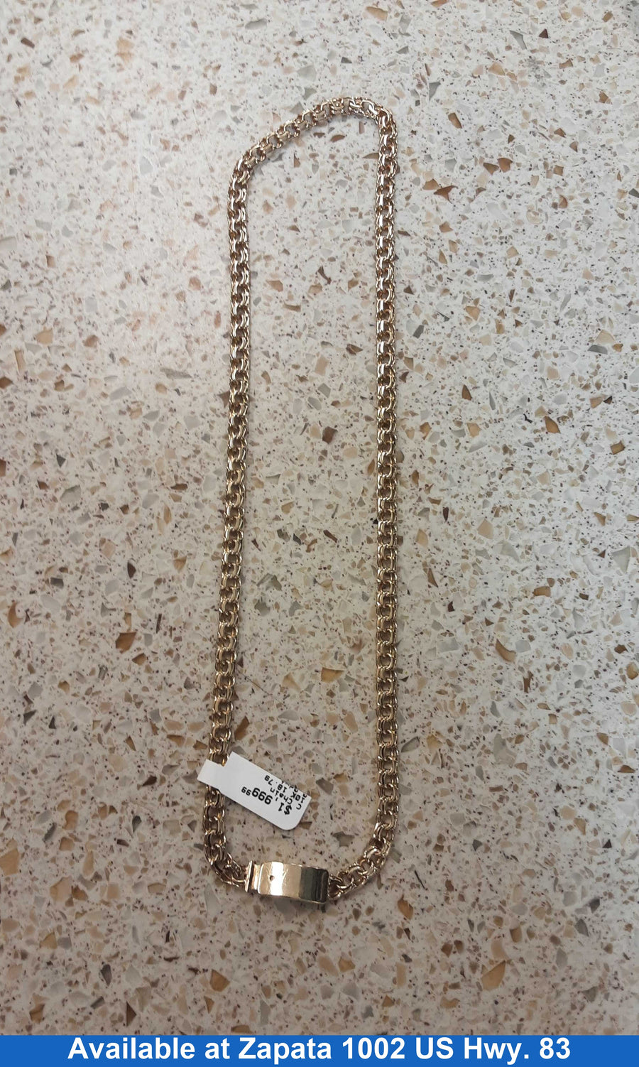 Chain - Yellow Gold 10k (.417) 18.7 grams 18 inch