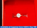 Women's Ring - Solitaire - White Gold 14k (.585) 4.2 grams Size 6.5
