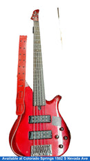 Yamaha Rbx375 Red Electric Bass Guitar