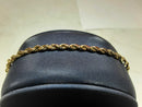 Rope Bracelet - Yellow Gold 10k (.417) 5.6 grams 7 inch
