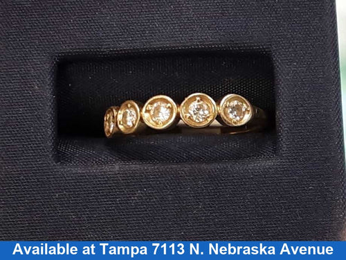 Women's Ring - Yellow Gold 10k (.417) 5.5 grams Size 6.5