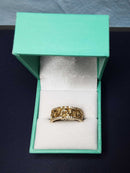 Women's Ring - Yellow Gold 10k (.417) 3.5 grams Size 8.5