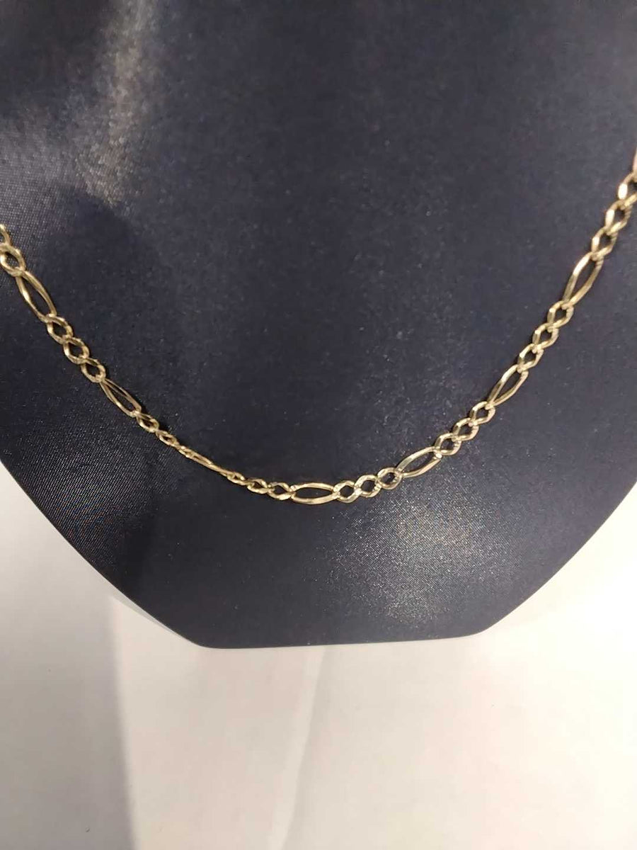 Figaro Chain - Yellow Gold 14k (.585) 7.9 grams 24 inch