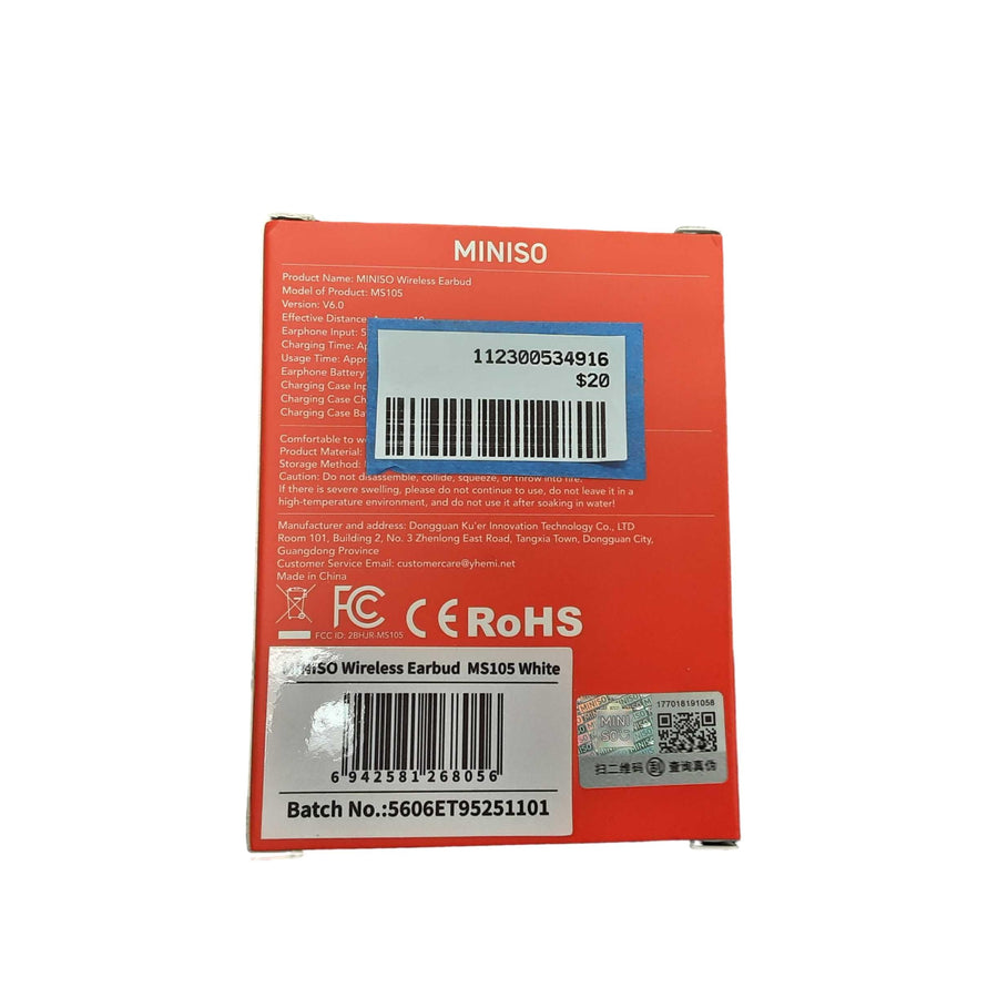 Miniso Ms105 Black