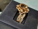 Women's Ring - Rose Gold 10k (.417) 5.9 grams Size 7