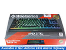 Steelseries Apex 3 Tkl Black Computer Keyboard
