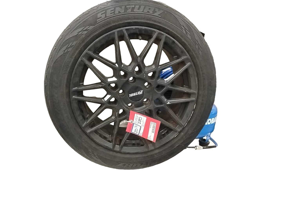 Petrol Chevy Malibu 5 Lug Black Wheel