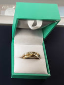 Ring - Wedding Band - Yellow Gold 10k (.417) 2.9 grams Size 6.5