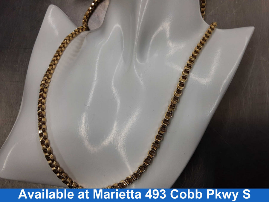 Link Chain - Yellow Gold 10k (.417) 19.3 grams 32 inch