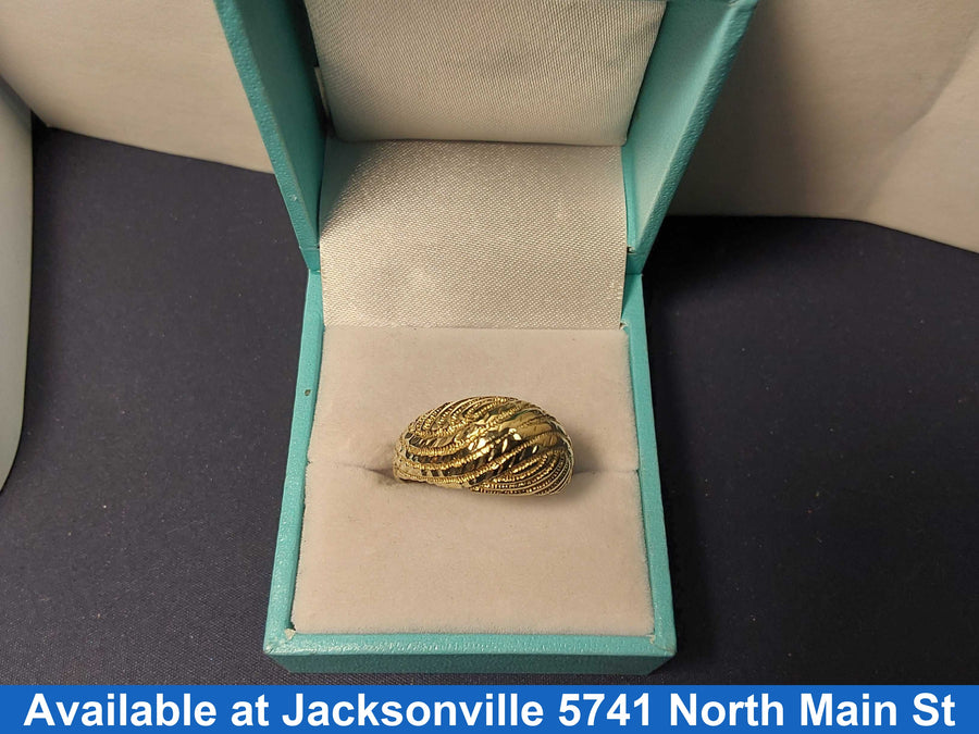 Women's Ring - Yellow Gold 14k (.585) 4.7 grams Size 8.5