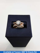 Ring - Wedding Set - Yellow Gold 14k (.585) 5.5 grams Size 10