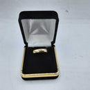 Ring - Wedding Band - Yellow Gold 14k (.585) 2.2 grams Size 9