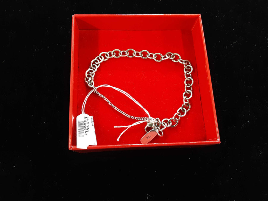 Cable Bracelet - Silver 7.9 grams 8 inch