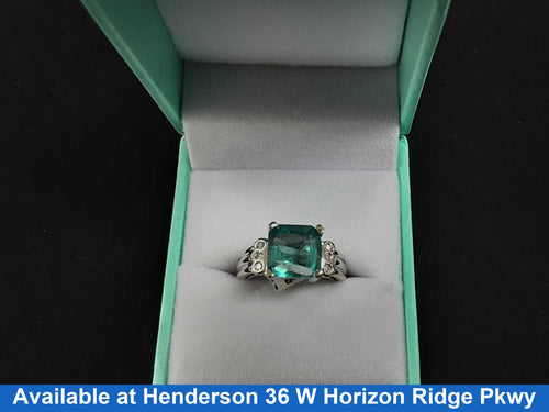 Women's Ring - White Gold 14k (.585) 3.8 grams Size 10