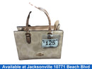 Coach Cy676 Beige / Tan Purse / Handbag