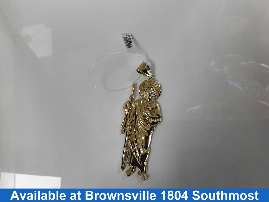 Religious Pendant - Yellow Gold 10k (.417) 12.7 grams