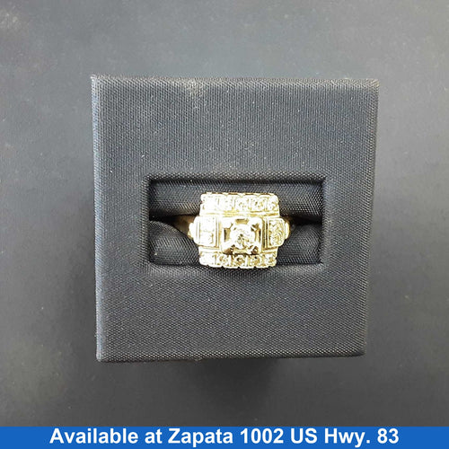 Women's Ring - Yellow Gold 14k (.585) 4.7 grams Size 9