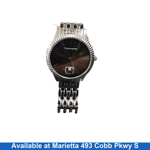 Tahari Tah7039bu Black Regular Watch