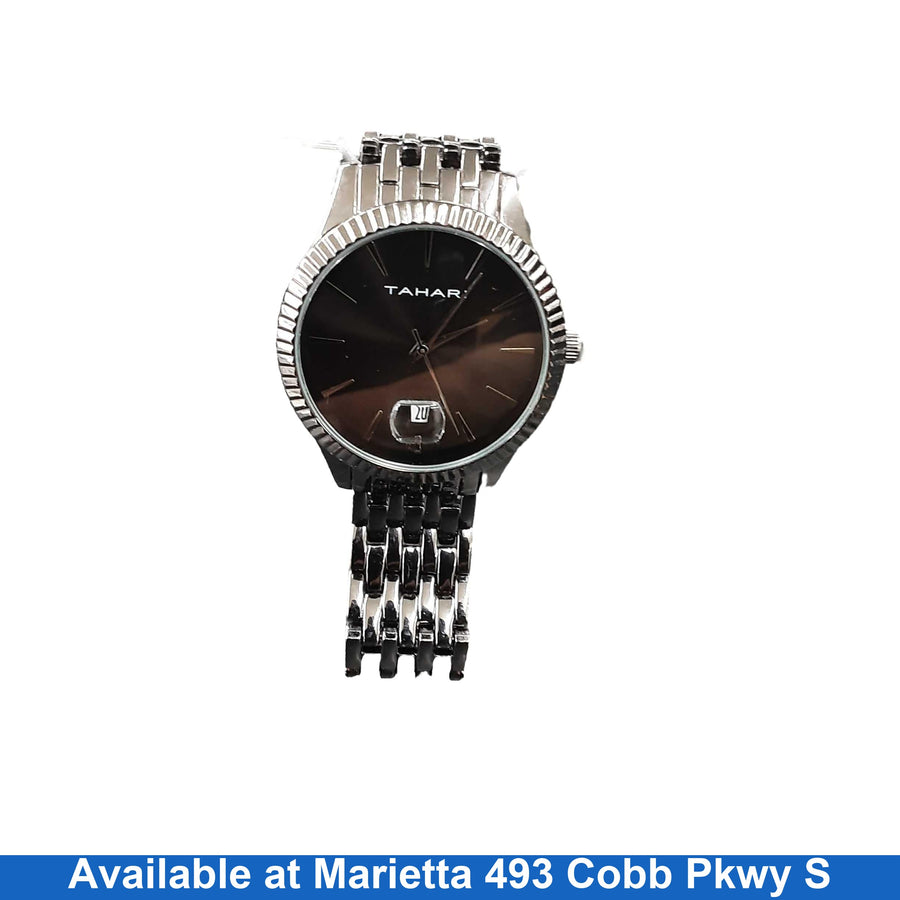 Tahari Tah7039bu Black Regular Watch