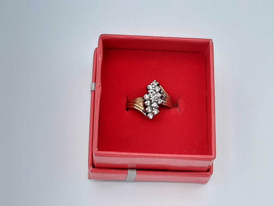 Women's Ring - Yellow Gold 10k (.417) 3.1 grams Size 7